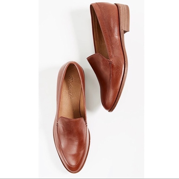 NEW Madewell Frances Leather Loafer Brown 11 - Picture 2 of 7